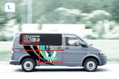 візуалізація брендування авто Volkswagen Transporter IV