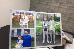 фото на холсті  з обробкою 