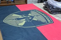 НАДРУКОВАНИЙ прапор "1 стрілецький батальйон 57 ОМпБр"