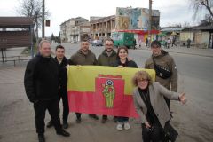 люди задоволені друком прапора німецького міста Трір